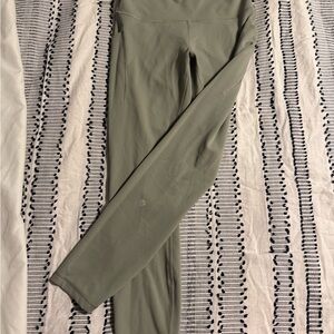 Lululemon Athletica Green Leggings Performance Fit